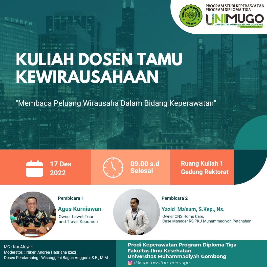 Kuliah Tamu Kewirausahaan Menghadirkan Praktisi Dunia Usaha