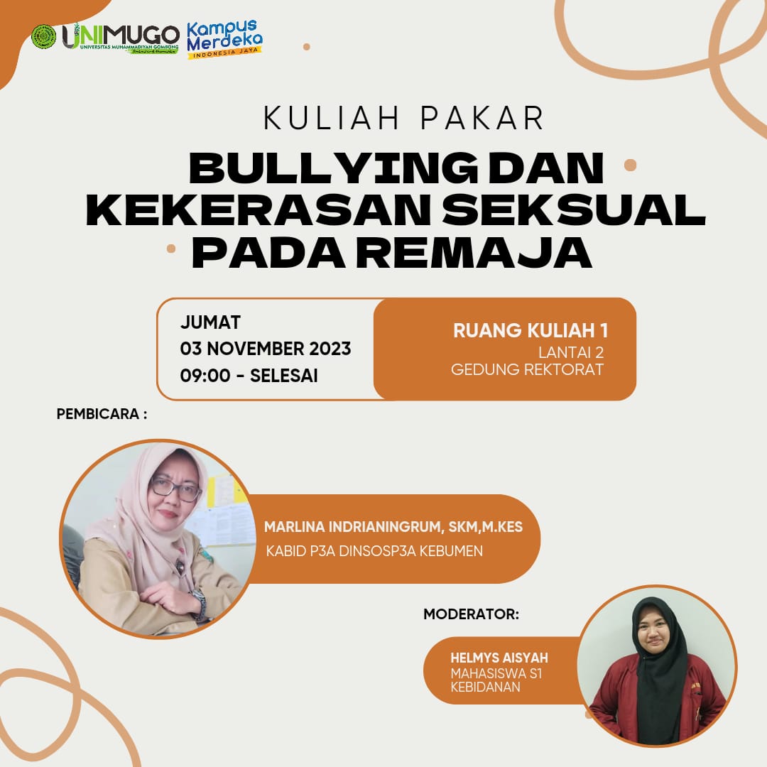 KULIAH PAKAR BULLYING DAN KEKERASAN SEKSUAL PADA REMAJA