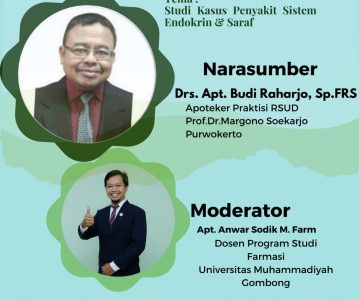 Perkuliahan Dosen Tamu Mata Kuliah Farmakoterapi Endokrin dan Sistem Syaraf