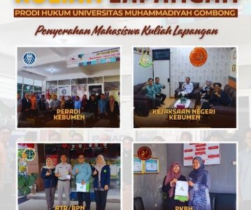 Mahasiswa Hukum UNIMUGO Ikuti Kuliah Lapangan di Sejumlah Lembaga Hukum
