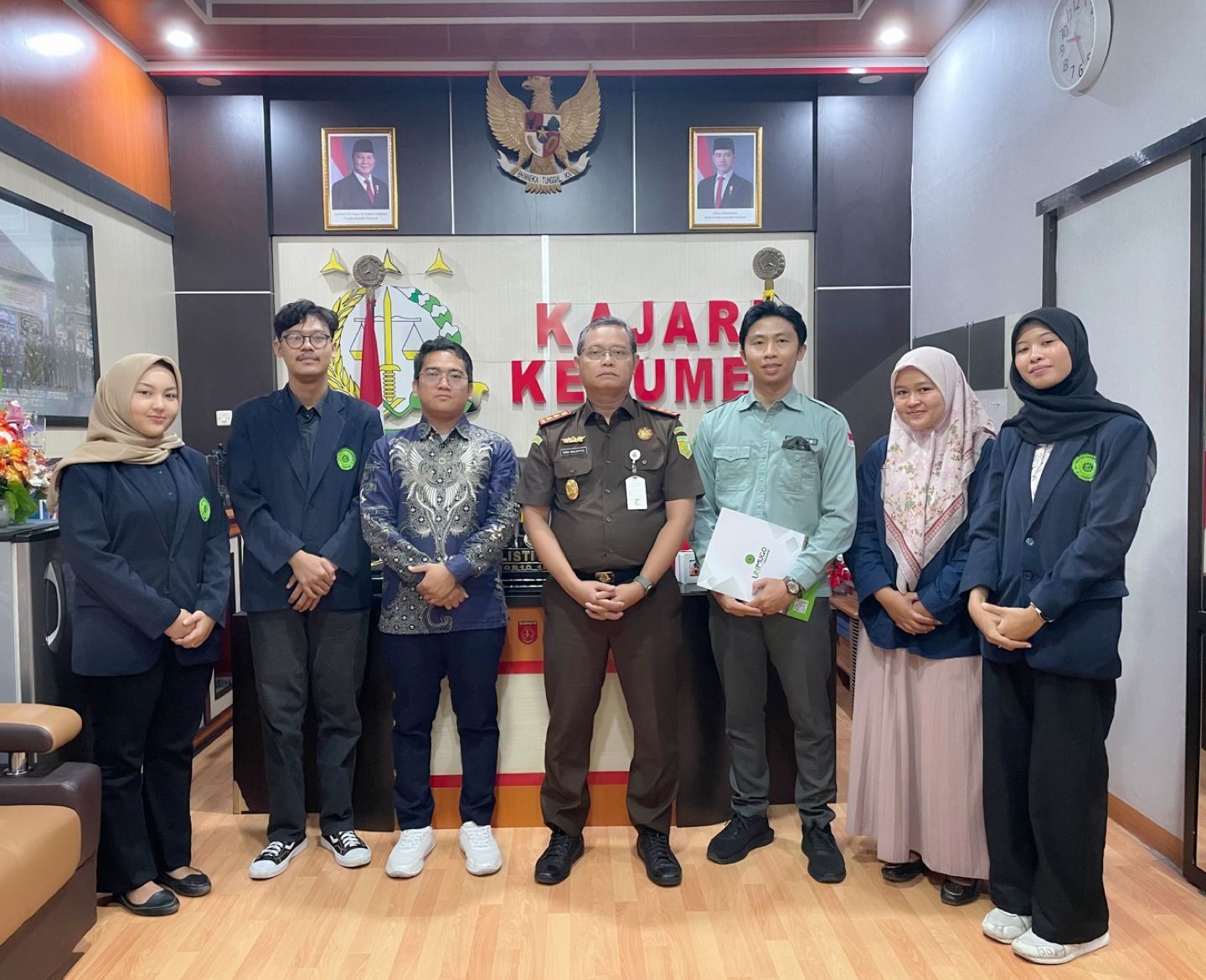 Mahasiswa Prodi Hukum UNIMUGO Tuntaskan Kuliah Lapangan di Kejaksaan Negeri Kebumen