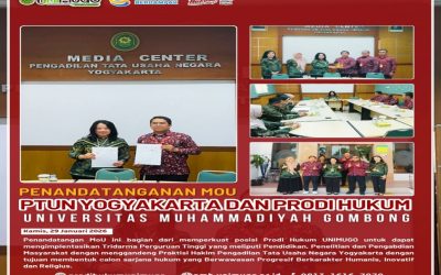 Prodi Hukum UNIMUGO Jalin Kerja Sama Strategis dengan PTUN Yogyakarta