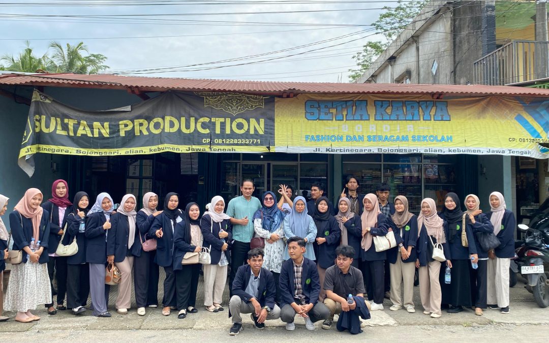 Fieldtrip Mahasiswa Manajemen Universitas Muhammadiyah Gombong ke UMKM Sultan Production, di Kabupaten  Kebumen